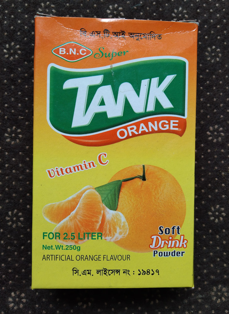 ট্যাংক কমলার Tang orange